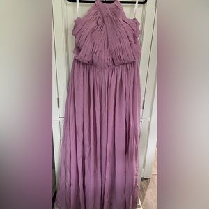 JJs House bridesmaid dress in Mauve